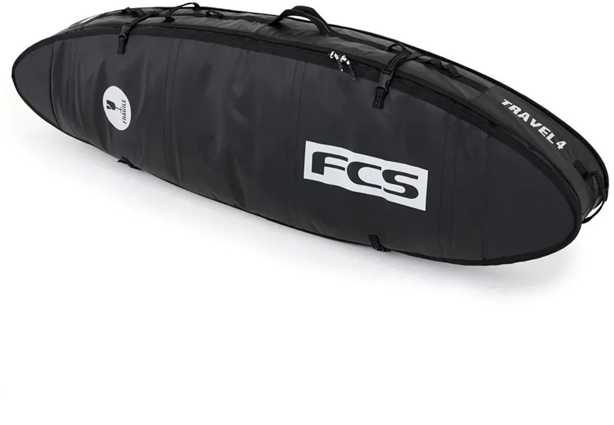 Fcs Team 5 All Purpose Travel Cover 6´7 Surfboardhoes Zwart