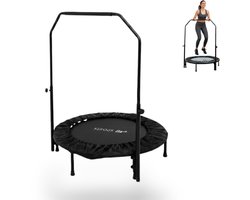 AJ-Sports Fitness trampoline PRO - Mini Trampoline - Inclusief grijpstang - Ø 100cm - Belastbaar tot 150 kg - Trampoline - Trampolines