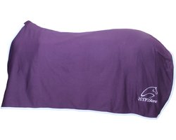 HypoStore Fleecedeken Logo Plum-165-215