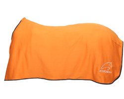 HypoStore Fleecedeken Logo Oranje-125-175