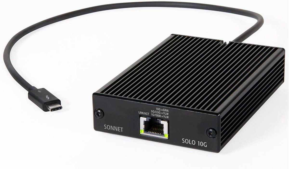 Thunderbolt 3 naar 10 Gigabit Ethernet Adapter