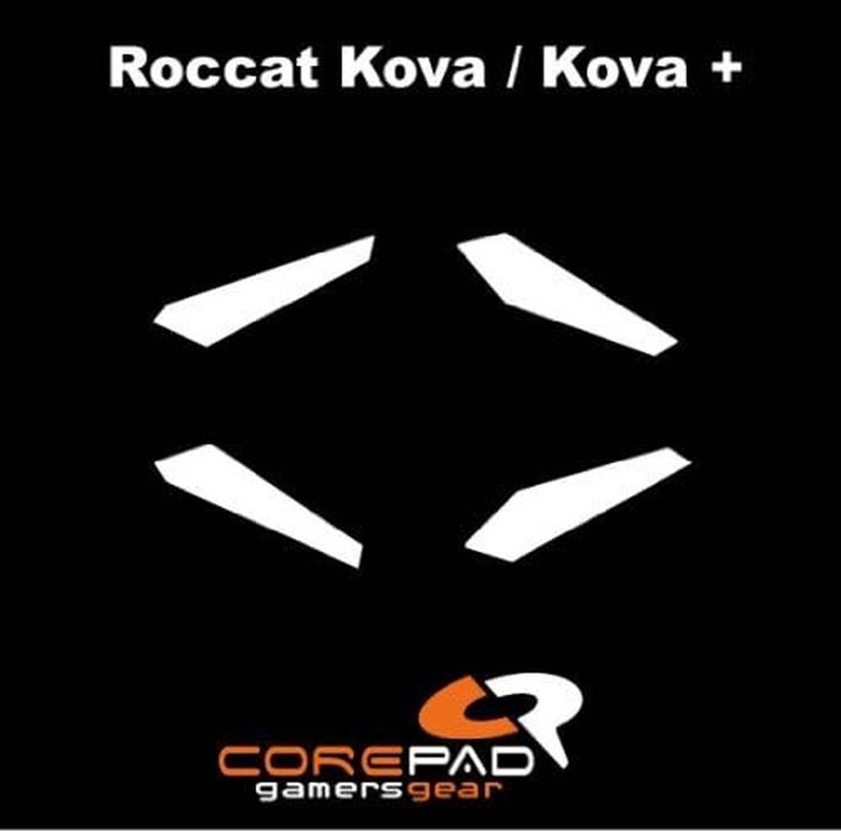 Hoogwaardige PTFE Muisvoetjes Vervanging voor Roccat Kova