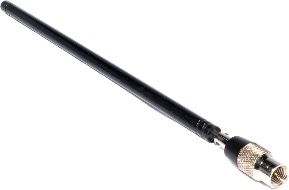 Telescopische Antenne SMA Verstelbaar 75 MHz tot 1 GHz RVS