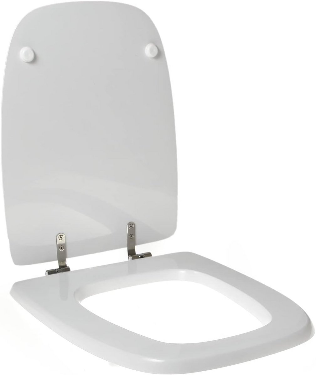 Toiletbril Polyester voor Kerasan Brio - Hoge Kwaliteit Scharnieren