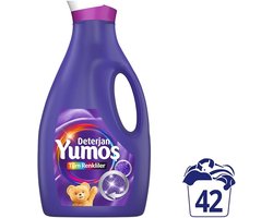 Yumos Vloeibaar Wasmiddel Intensive Care – Voor Alle Kleuren – 42 Wasbeurten (2520 ml)
