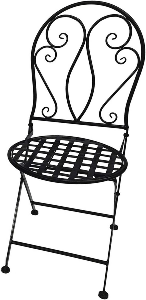 Opvouwbare Tuinstoel voor Balkon en Patio, Mediterrane Stijl