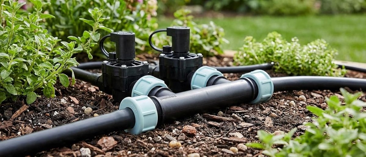 Elektrisch Magneetventiel Kraan voor 2 of 3 1-inch Waterleidingen