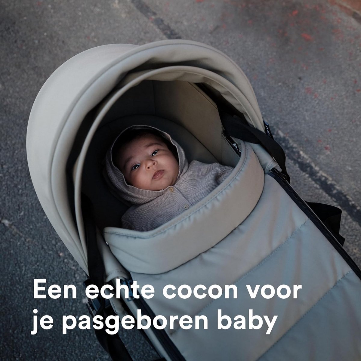 Newborn Zitverhoger voor Kinderwagen Compact en Lichtgewicht