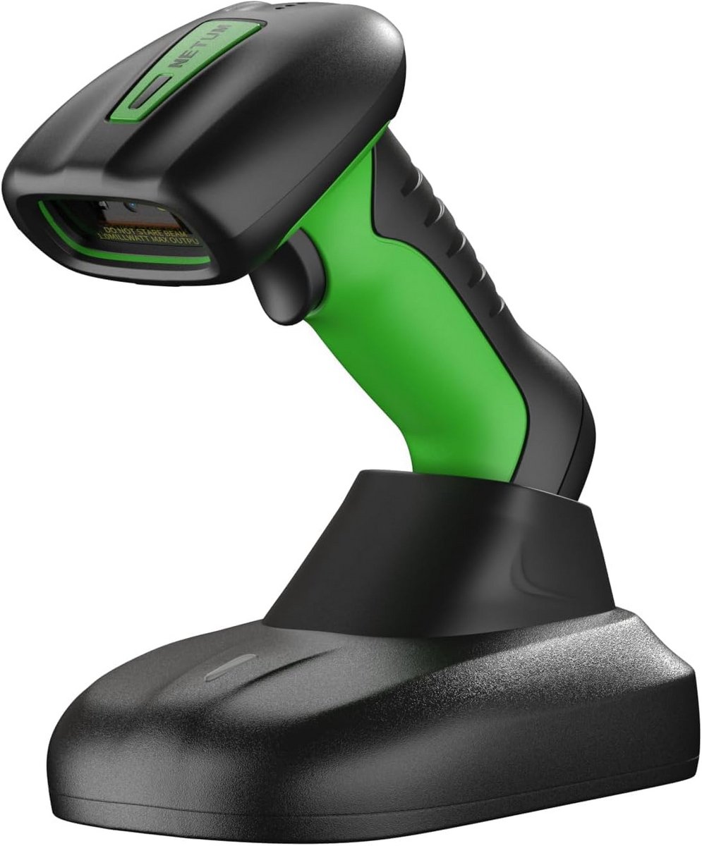 Draadloze 1D & 2D Barcode Scanner - Antimicrobieel & IP67 Waterdicht - 2.4G & Bluetooth