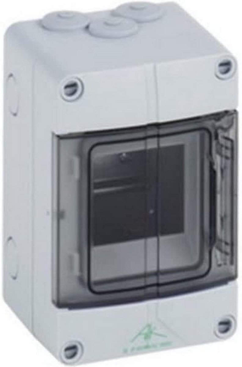 Opbouw Verdeelkast Grijs IP65 - 3 Rijen 1 Rij - 16 mm² Kabelinvoer