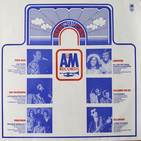 LP - JOAN ARMATRADING NILS LOFGREN ELKIE BROOKS en meer