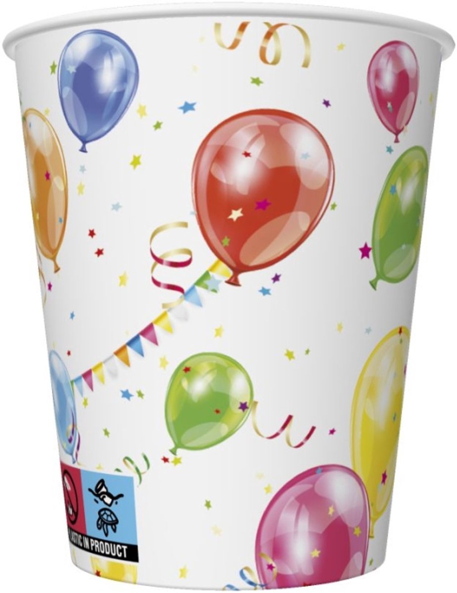 Daisy - Papieren bekers - Balloons