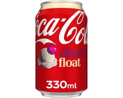 Coca Cola - Cherry Float - 24 x 0,33 Liter blik - frisdrank