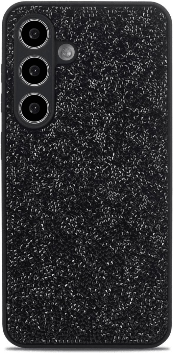 Casemania - Backcover hoesje - Geschikt voor Samsung S26 - Glitter - Zwart