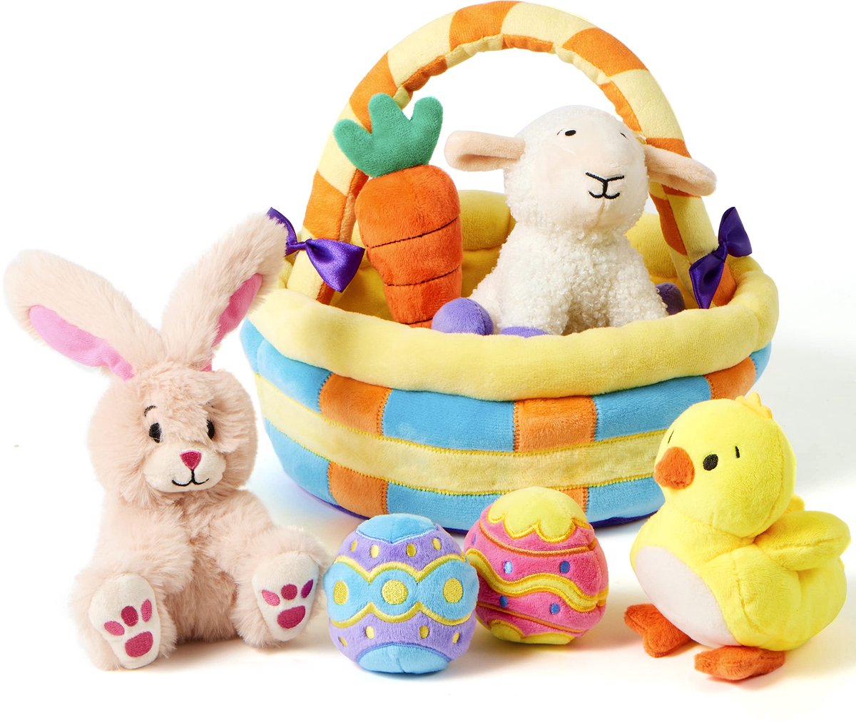 Paasmand-pluche speelset