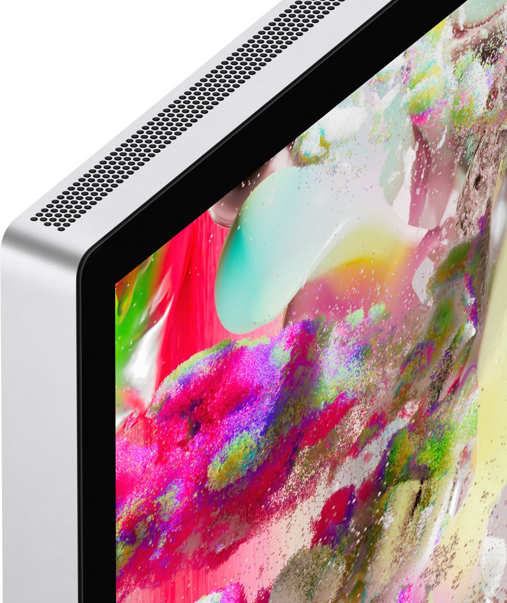 Apple Studio Display (met VESA-adapter, zonder standaard, standaard glas) Aluminium