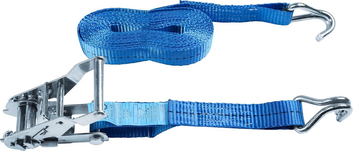 Spanband Set 5 Meter x 25mm – 1500 kg – Zorgen voor Vastzetten van Lading