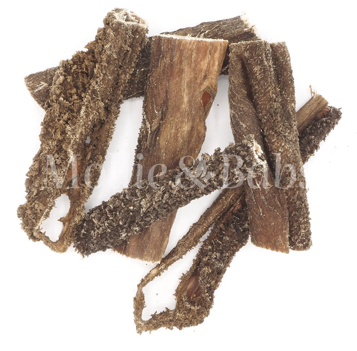 Mollie & Babs - Runderpens - A+ Kwaliteit - Vers en Ambachtelijk Gedroogd - Hondensnacks - Kauwsnacks - Rund - 100% Natuurlijk - 500 Gram