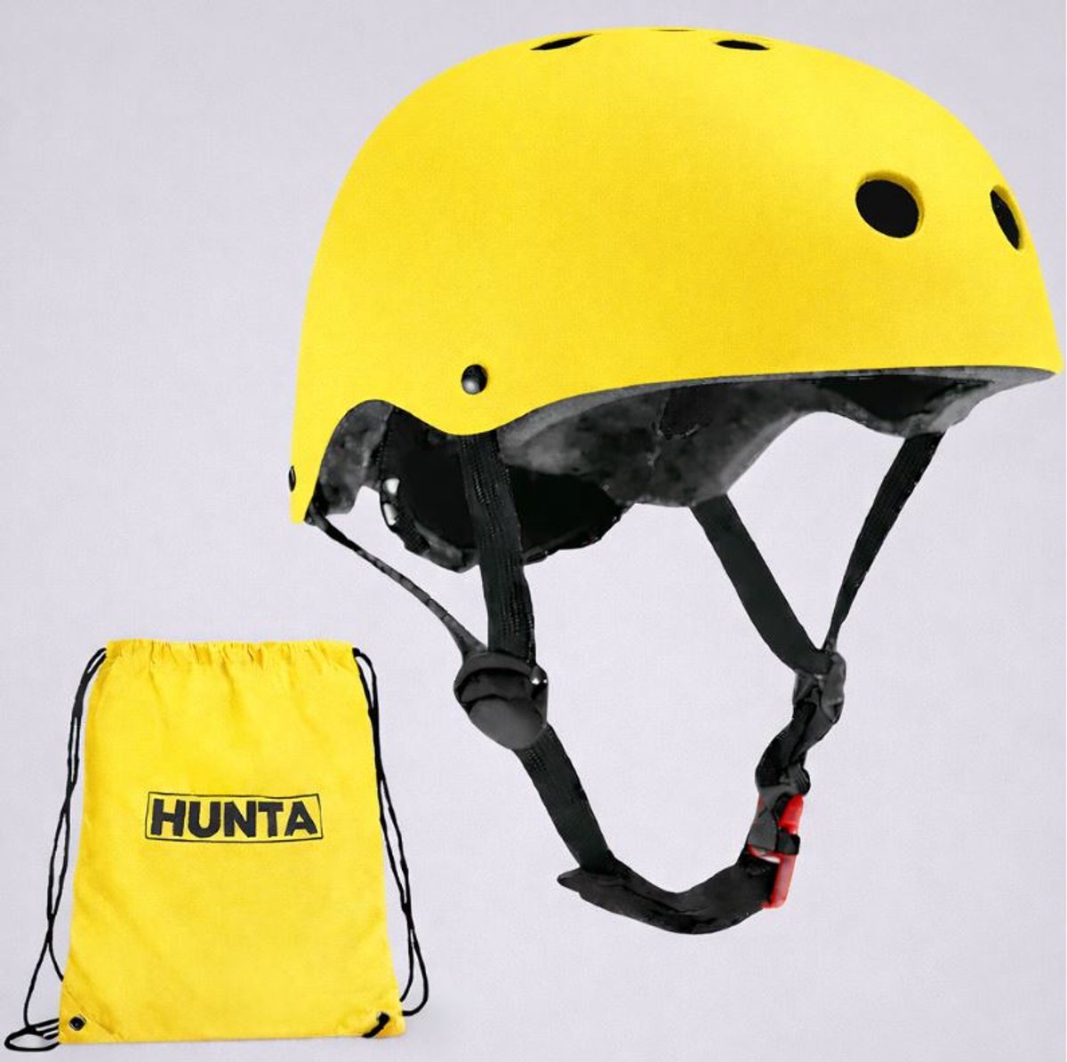 Kinderhelm Geel - Fietshelm - Helm voor Kinderen – Skate Helm Kinderen – SkateHelm – Skate Helm Kind – Helmen – Maat S -48cm tot 53cm