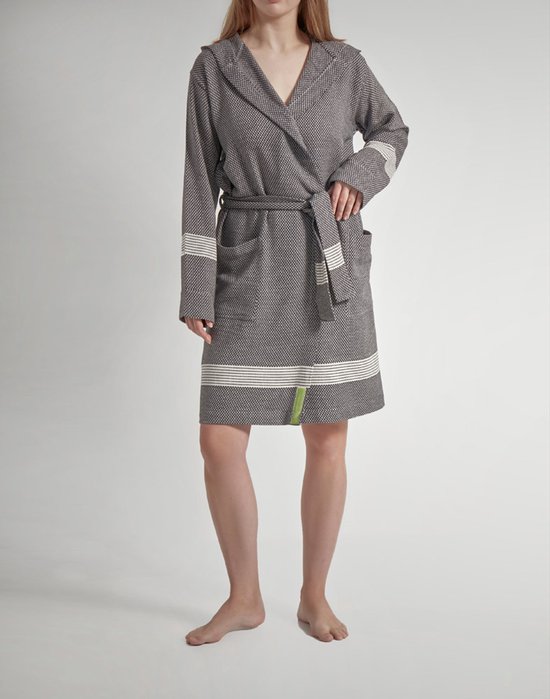 Heren badjas Outfitter 426425 wafel maat S t/m XXL - De Arend