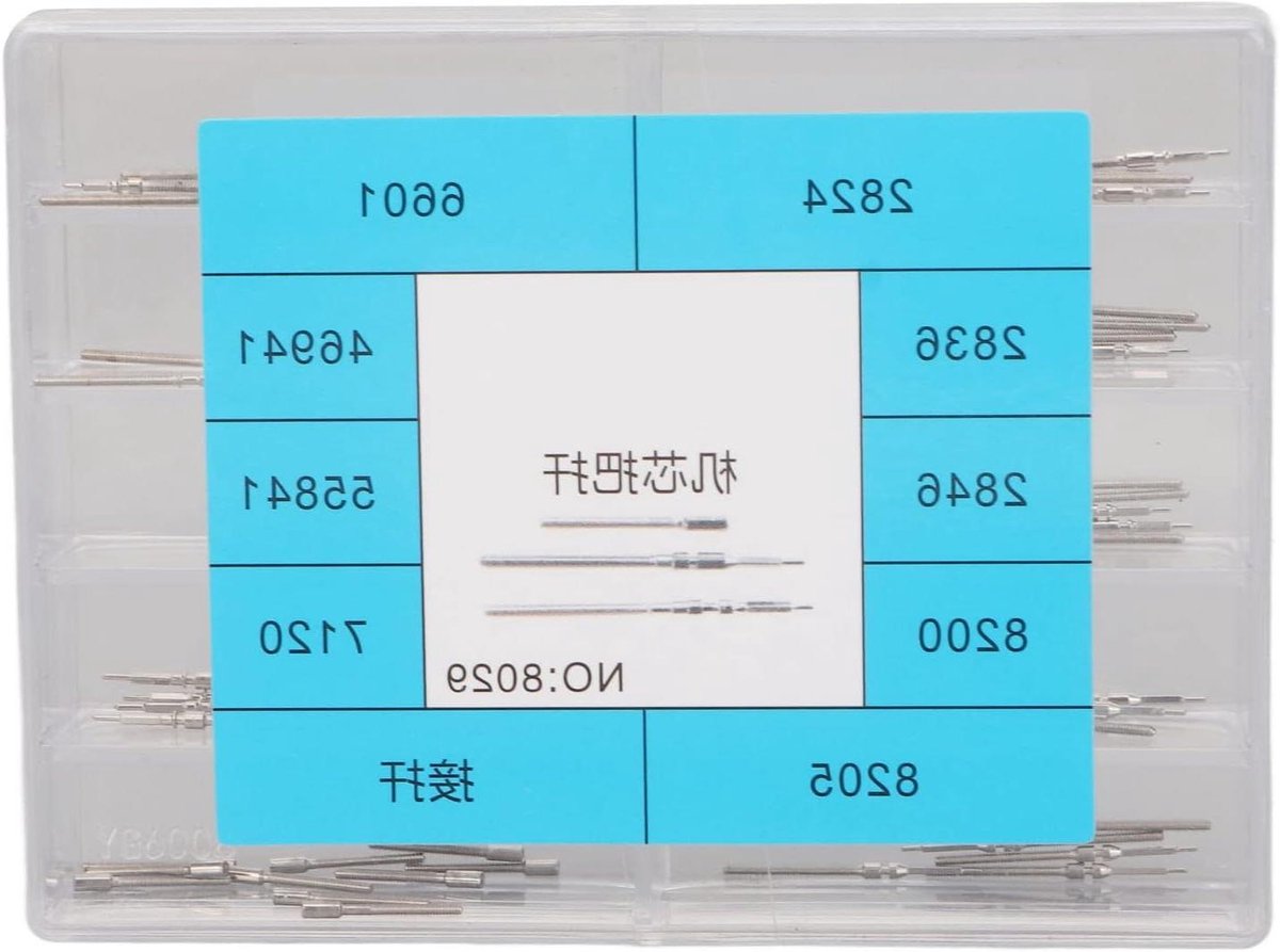 Opwindsteelverlenger voor Horloges - Roestvrij Staal Verlengstang Set - Horloge Reparatie Accessoire - Beweging 2824 2836 2846