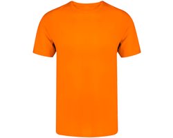 Oranje T-shirt - Koningsdag - EK - WK - Voetbal - Sport - Unisex - 160 g/m² - Maat XXL