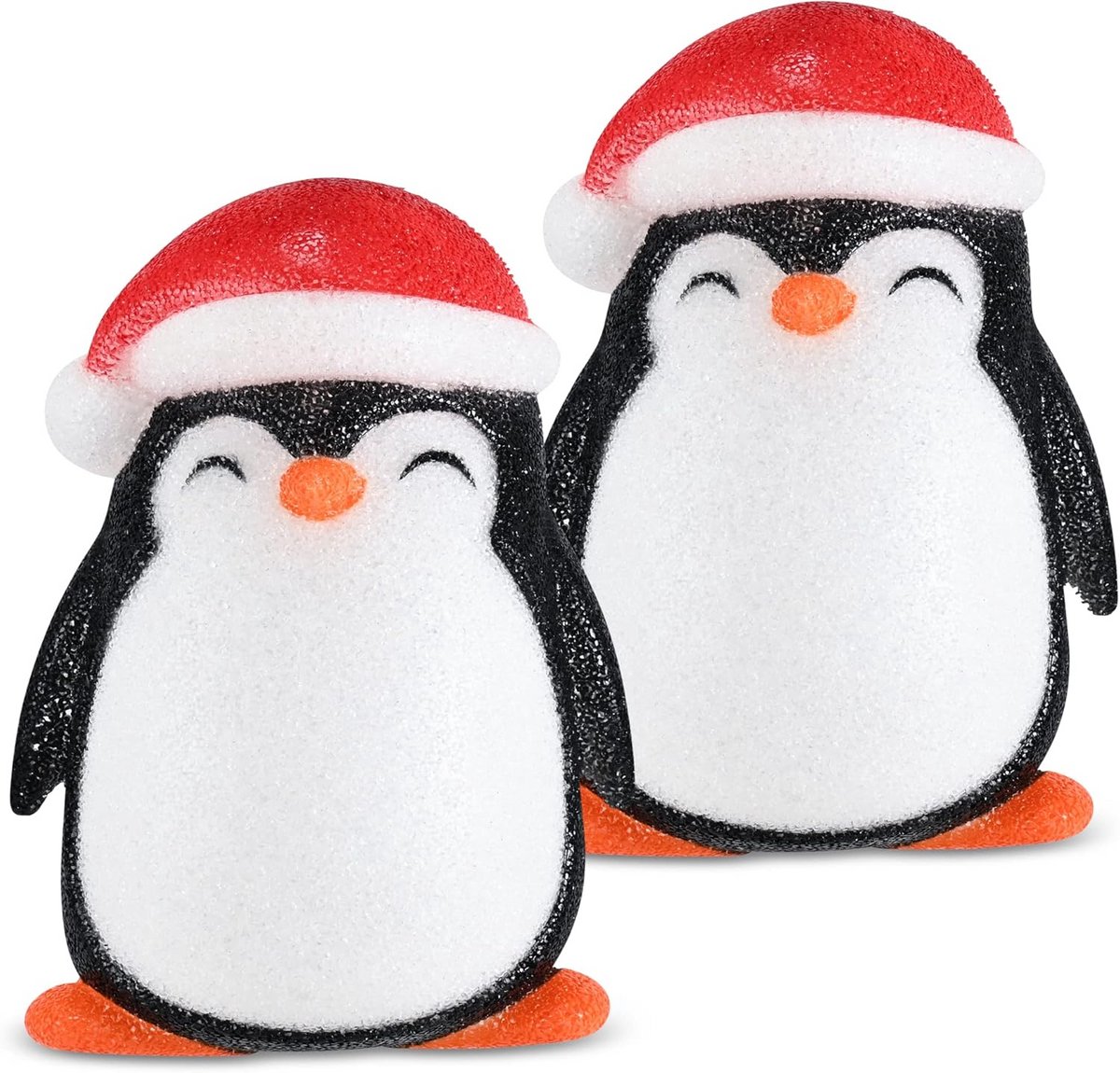Set van 2 Pinguïn Buitenlamp Covers - Feestelijke Verlichting Decoratie voor Veranda