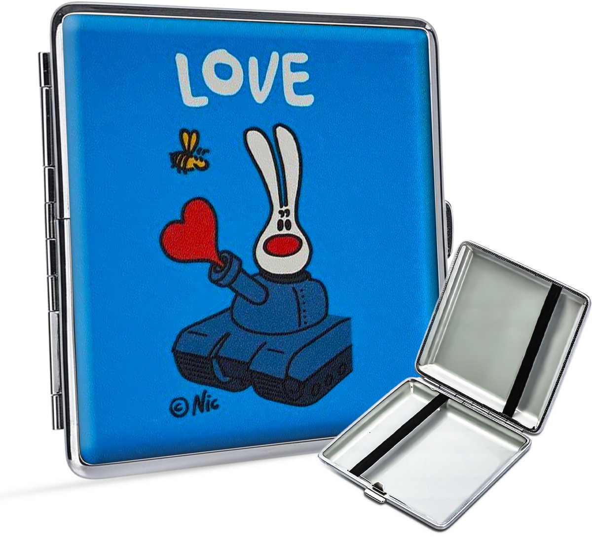 Sigarettendoosjes Love Heart - 20 Sigaretten - Luxe Sigarettenhouder