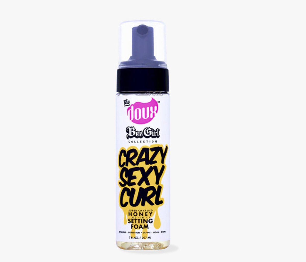 The Doux Bee Girl Crazy Sexy Curl Honey Setting Foam 207ml