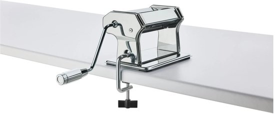 Livarno Home Pastamachine - Bediening Handmatig - Afmetingen: 21 x 20 x 15,5 cm - Met 3 verschillende rollen voor spaghetti, fettuccine en lasagne van Merkloos — afbeelding 4