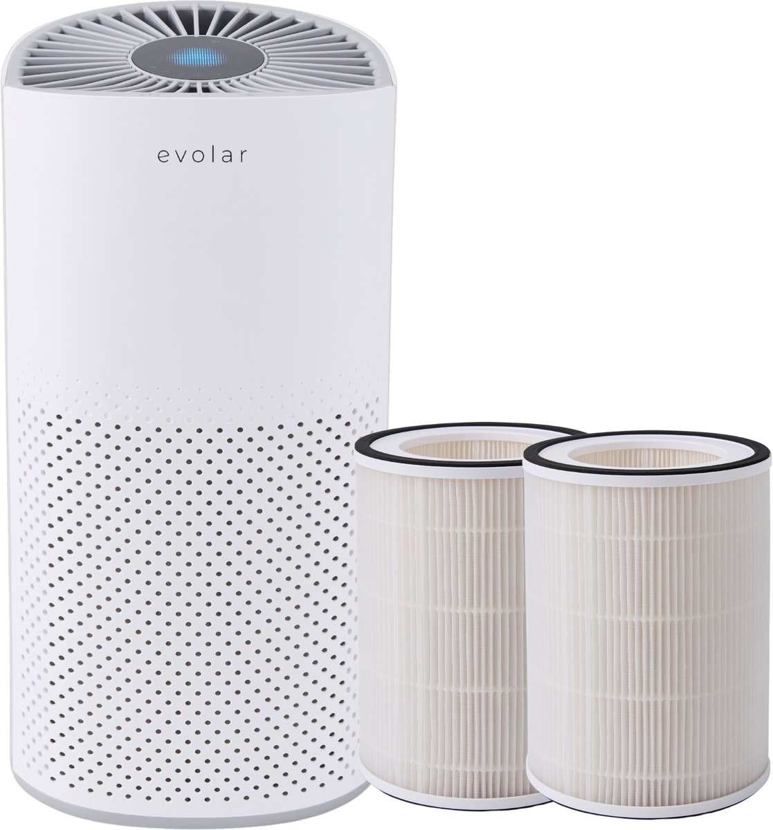Evolar Luchtreiniger met 2x HEPA 13 Filter - CADR: 200m3/h - Air Purifier - Slaapmodus - Luchtkwaliteit Indicator - Pure4 — afbeelding 1