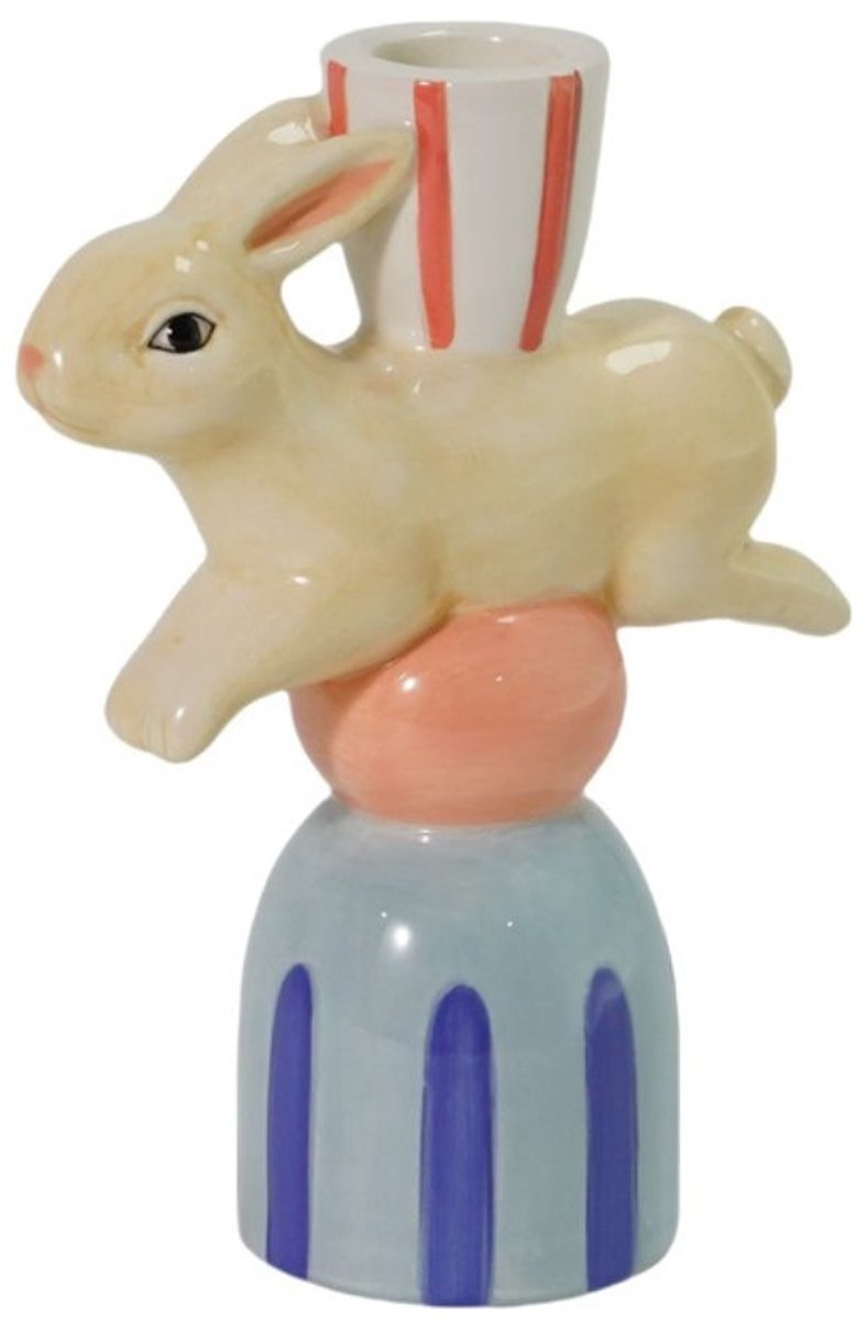 homebound by ky Kaarsenstandaard circus bunny Multi