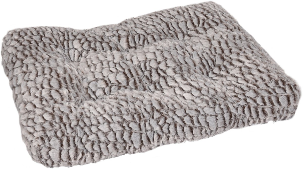 Hondenkussen snoozzy grijs wit 60x45cm