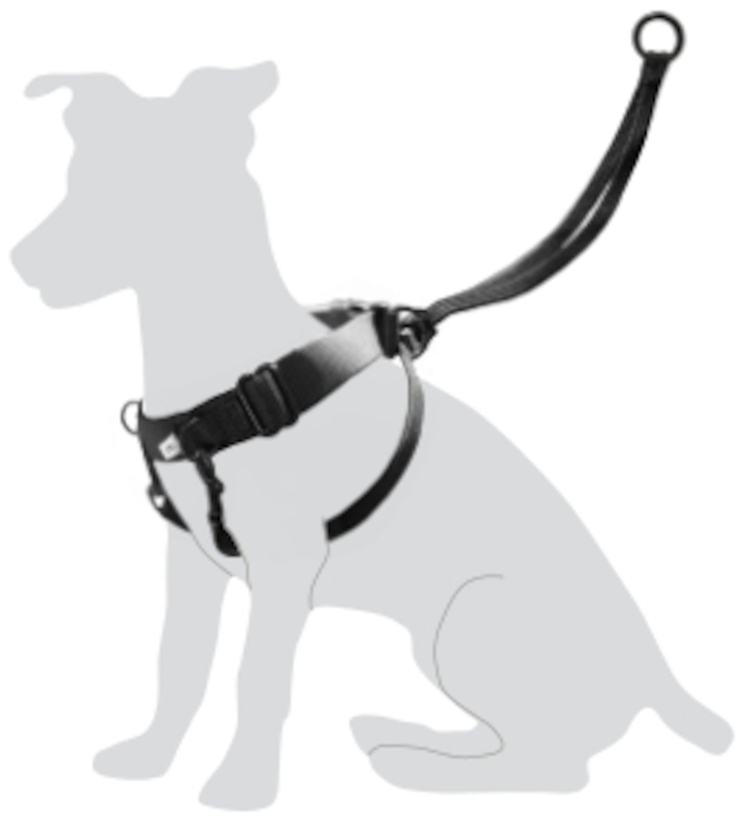 Flamingo Hondentuig Easy Walker  - XL