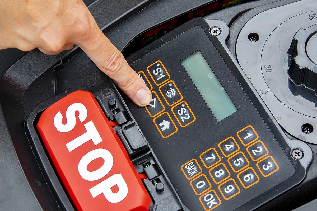 Robotmaaier Automatische Mower met iRadar Ultrasone Sensor - afbeelding 3