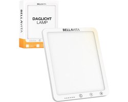BELLAVITA ® Daglichtlamp - Daglicht Lamp - Bureaulamp - Daylight Lamp - Lichttherapie - Lichttherapielamp - LED - 10.000 LUX