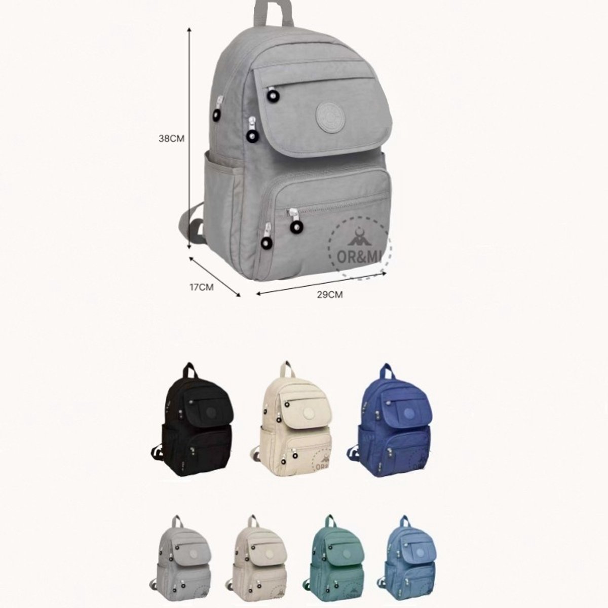 Robas kleine rugzak 38 x 29 x 12 cm. , 100% polyester