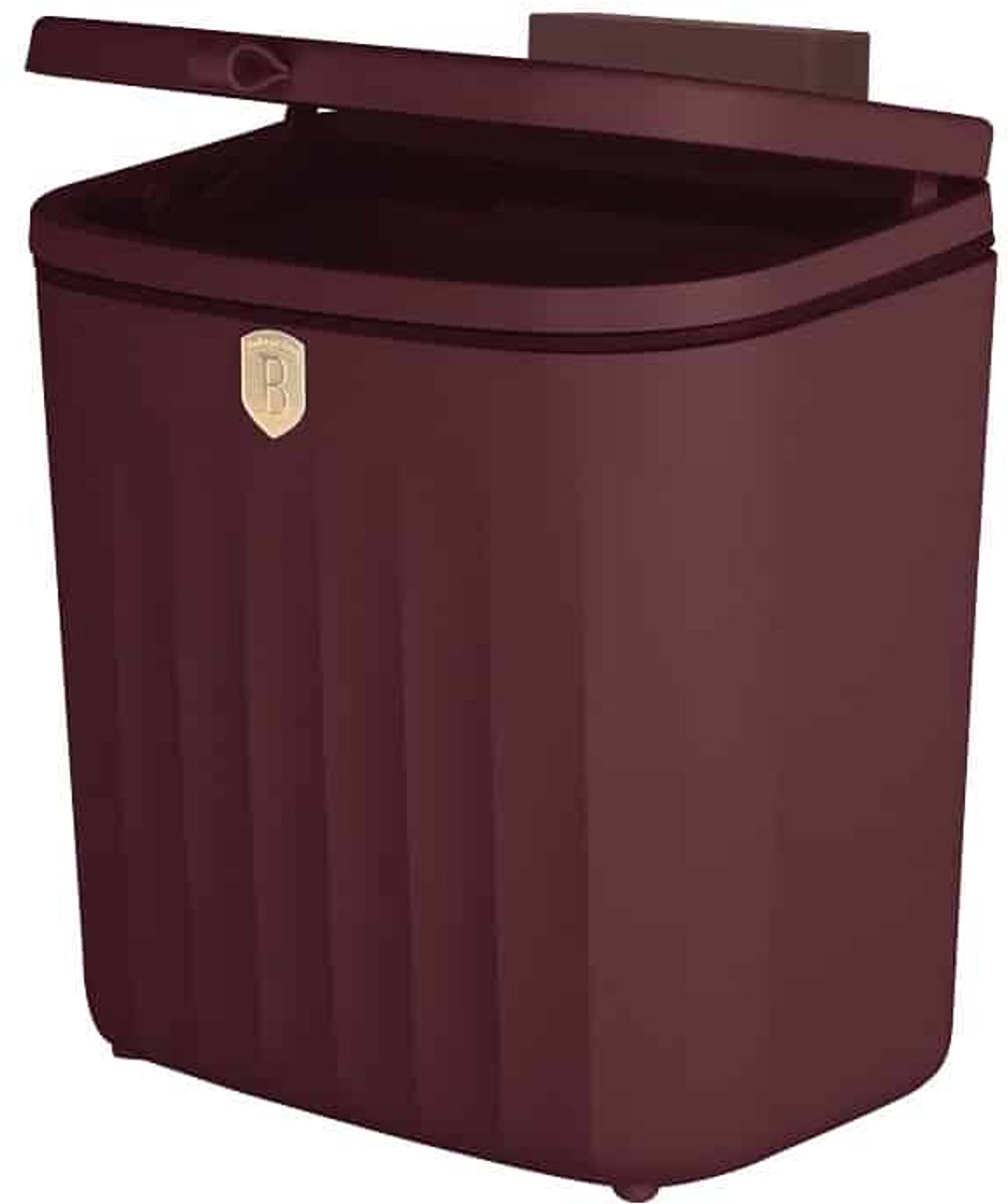 Berlinger Haus 8890 - hangende afvalemmer 7 liter - Leonardo Collection - prullenbak