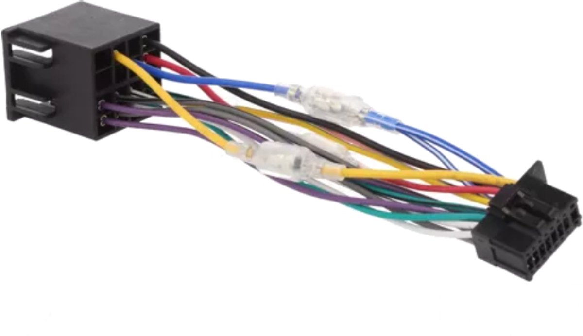 ISO kabel voor Pioneer autoradio - 16-pins - 0,15 meter – foto 2