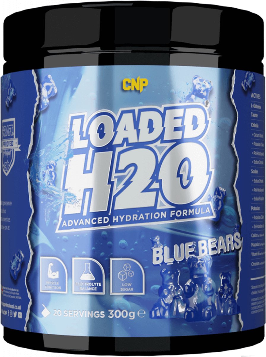 CNP Loaded H2O (300g) Blue Bears - Energie & Uithoudingsvermogen - Elektrolyten