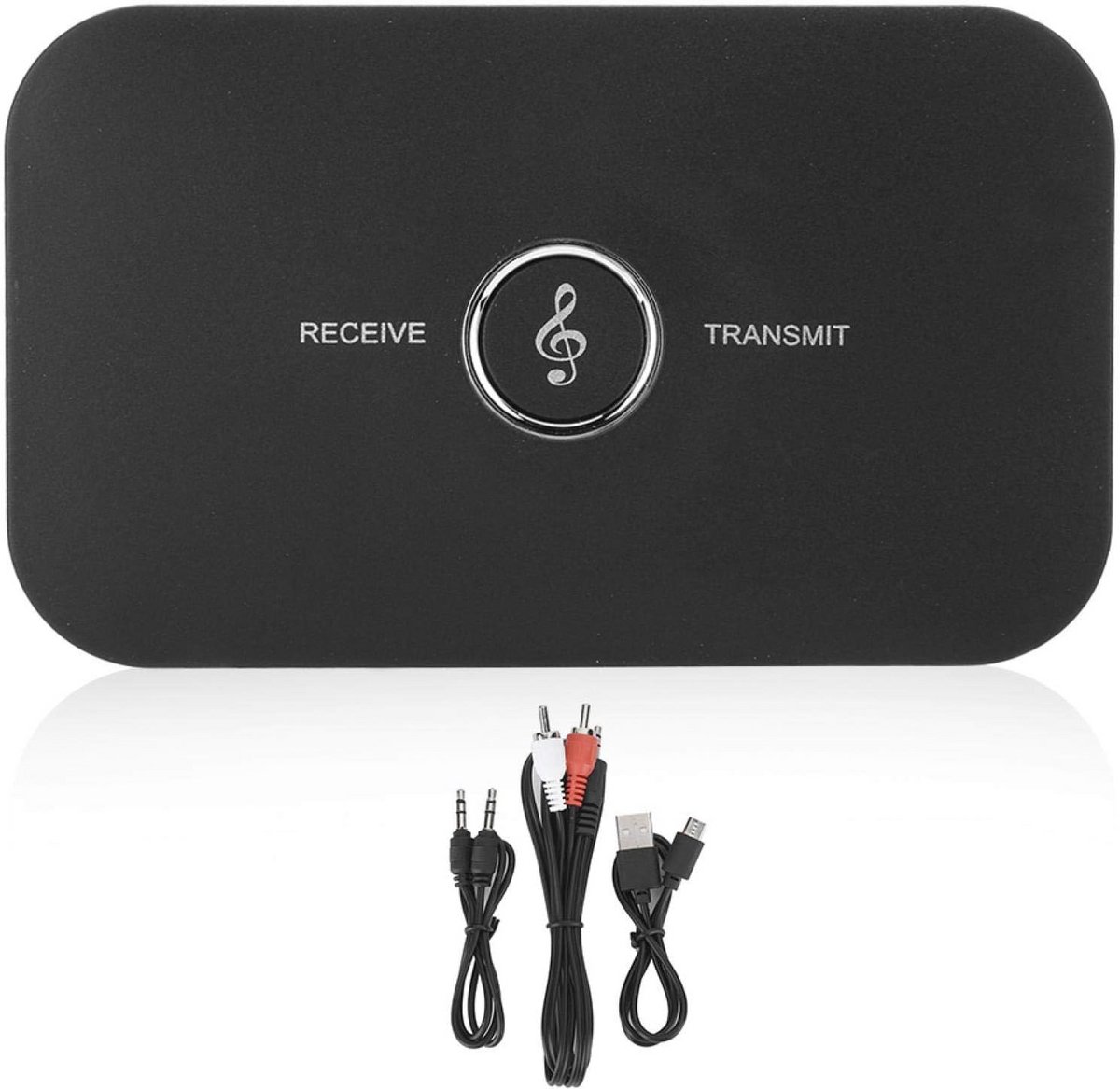 2-in-1 Bluetooth Audio Adapter Zender Ontvanger - Draadloos Audio Voor Auto & Koptelefoon