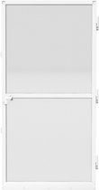 YRHome Insectenwerende hordeur tot max. 120 x 240 cm met aluminium frame zelfbouwpakket met glasvezel insectenscherm
