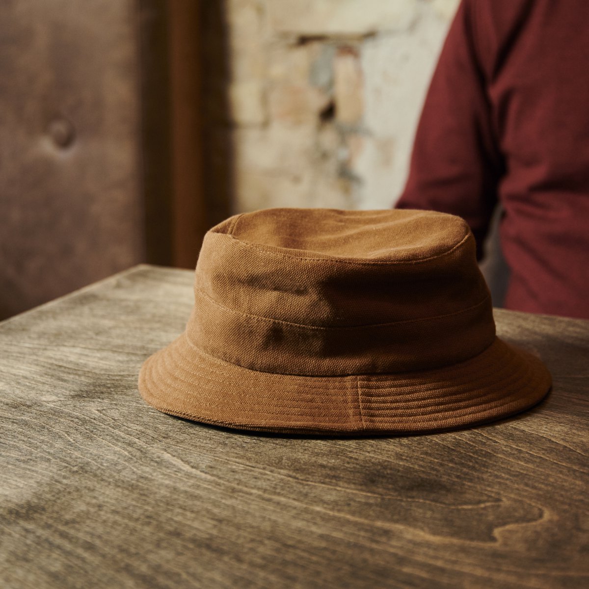 Giotto Chocoladebruine Moda Bucket Hoed