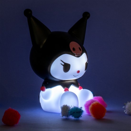 Kuromi - sfeerlicht lamp - USB-C oplaadbaar (Sanrio) — afbeelding 4