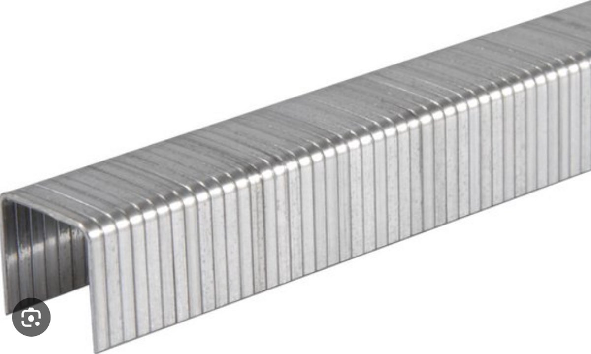 TACWISE Krammen 140/12 mm - Gegalvaniseerd - 2.000 Stuks | Vlakdraadnieten voor Efficiënte Bevestigingen