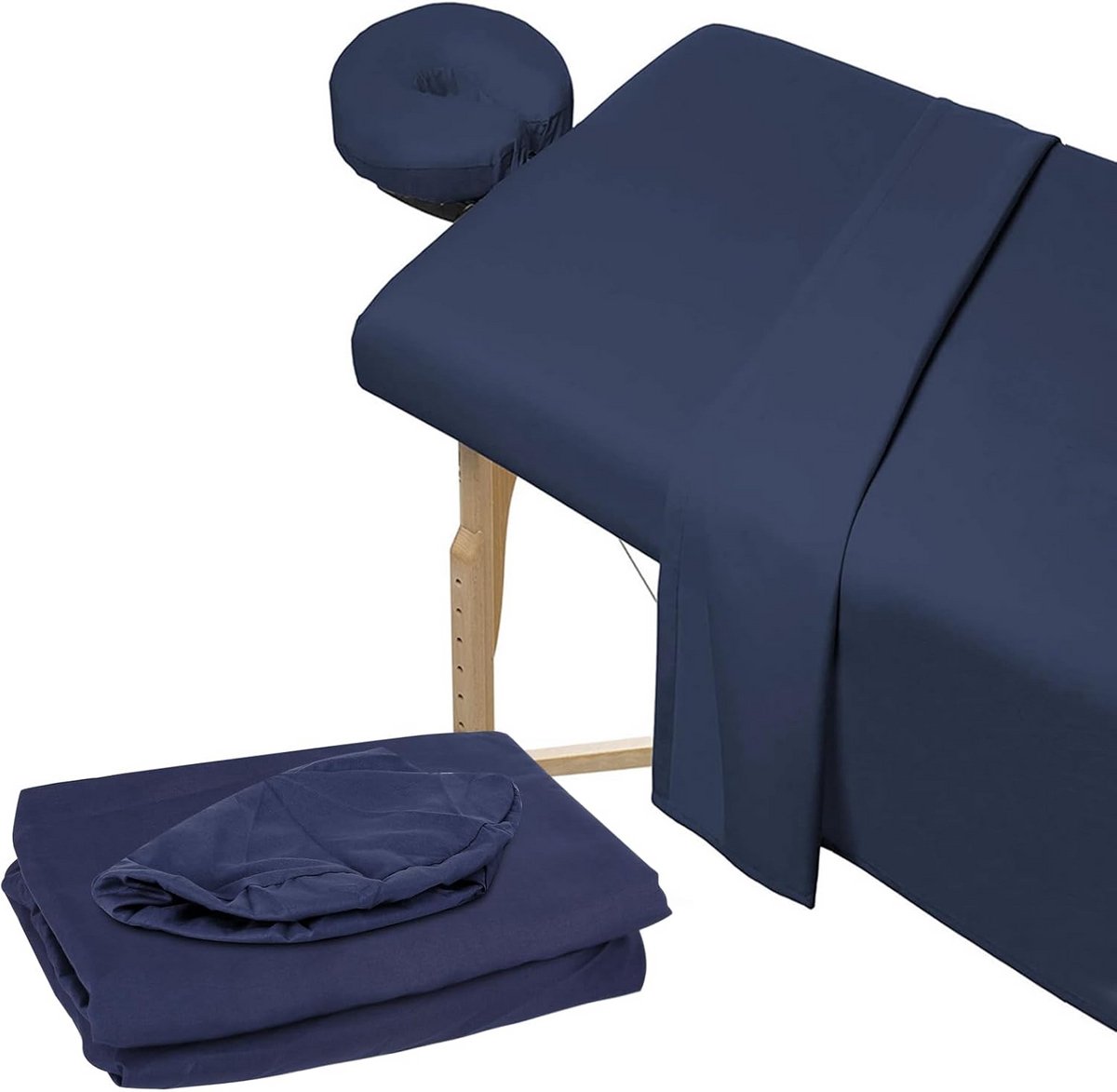Massage Tafel Beddengoed Set 3 Delig - Jersey en Microvezel