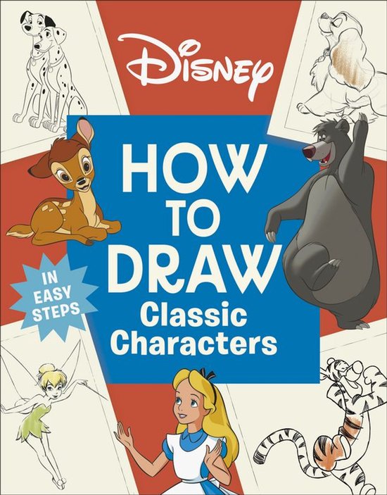 Disney How to Draw Classic Characters - cover