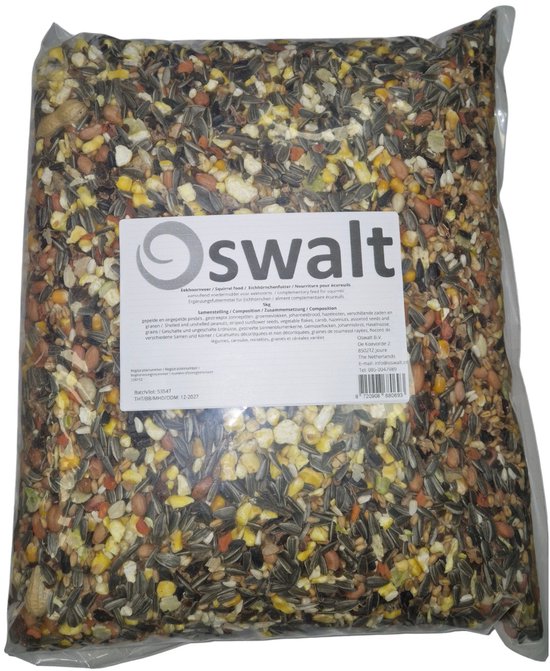 Oswalt Eekhoornvoer | Top Kwaliteit | 5KG