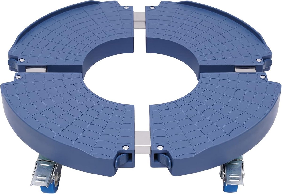 Plantenroller Verrijdbaar (Ø 17,5-36 cm) - Plantenstandaard met 360° Zwenkwielen - 400 kg Draagkracht