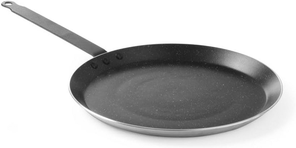 Professionele Crêpepan Marmereffect - Ø28 cm - Geschikt voor Alle Warmtebronnen